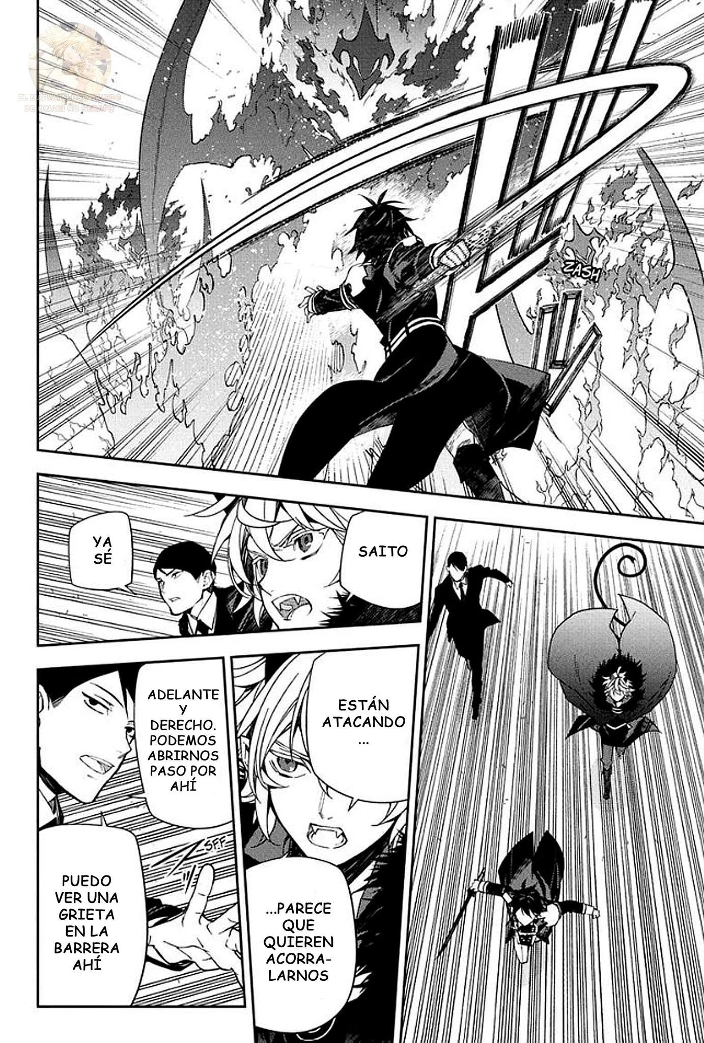 Owari No Seraph capítulo 157, página 15