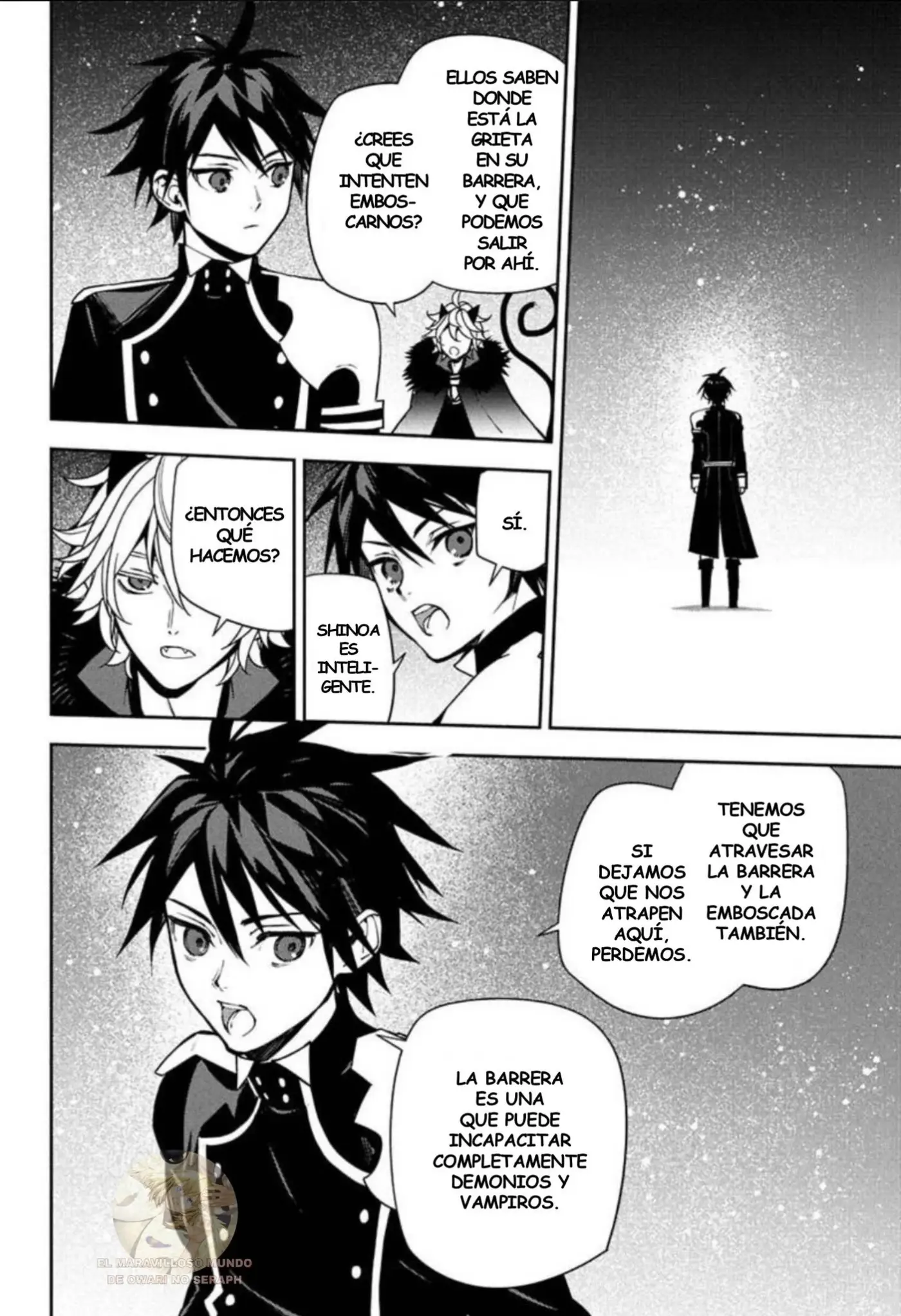 Owari No Seraph capítulo 157, página 19