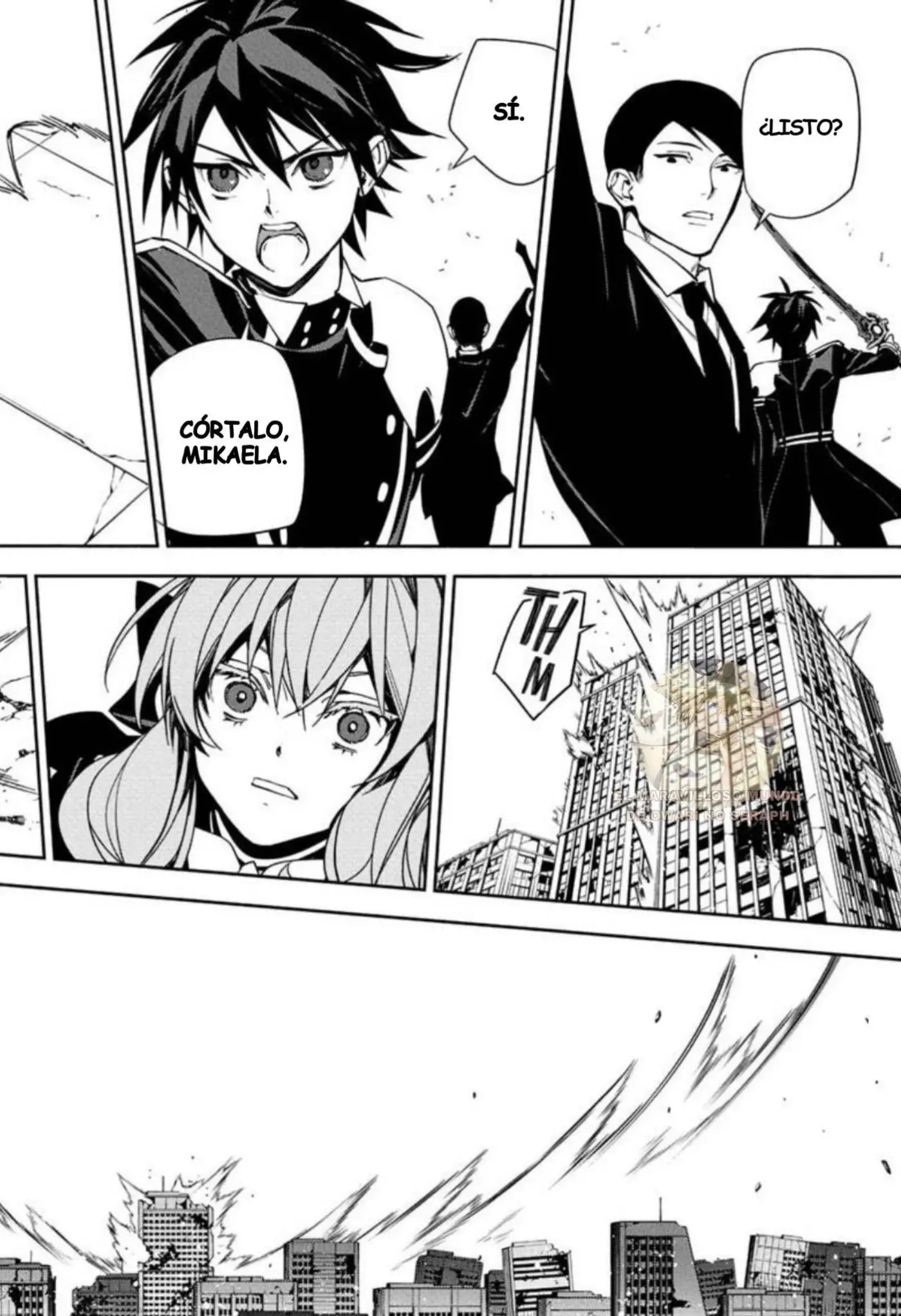 Owari No Seraph capítulo 157, página 21