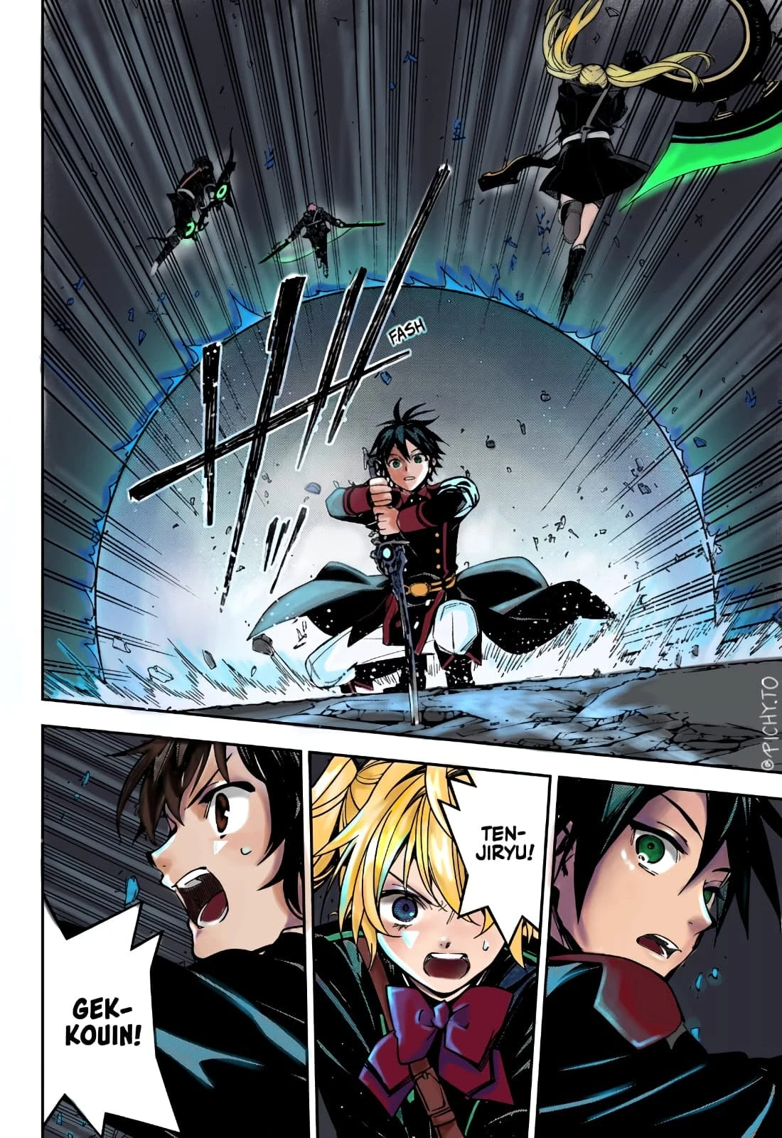 Owari No Seraph capítulo 157, página 27