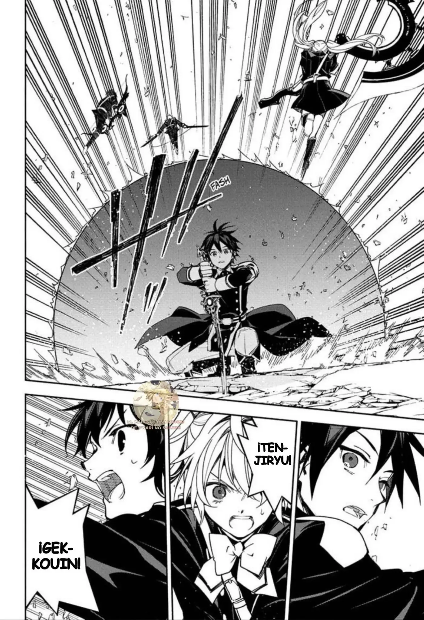 Owari No Seraph capítulo 157, página 28