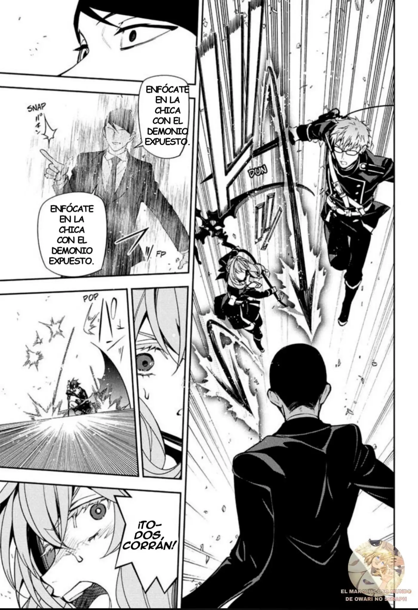 Owari No Seraph capítulo 157, página 29