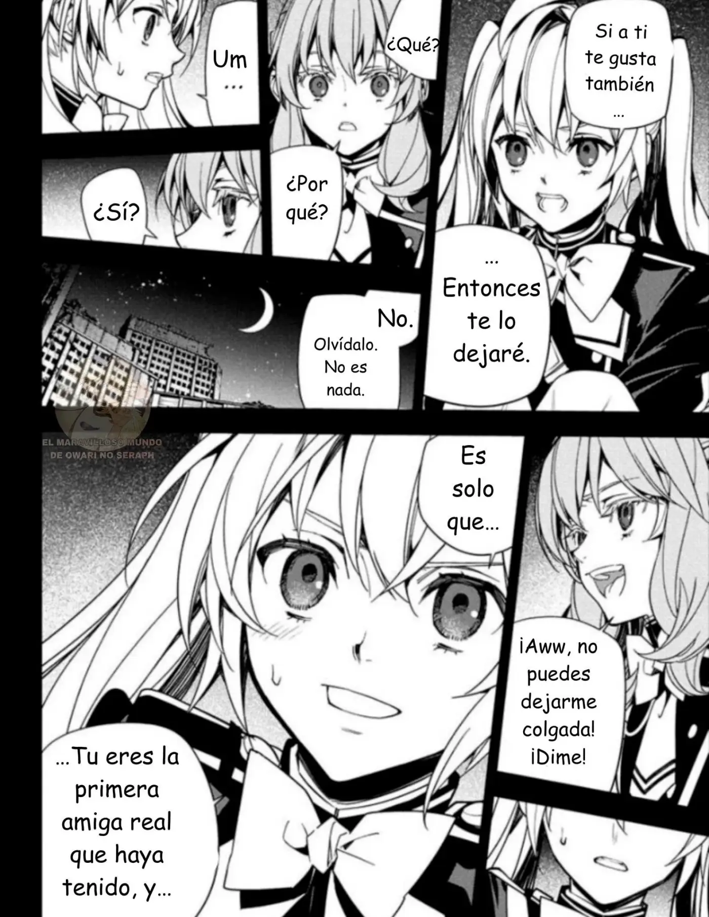 Owari No Seraph capítulo 157, página 36