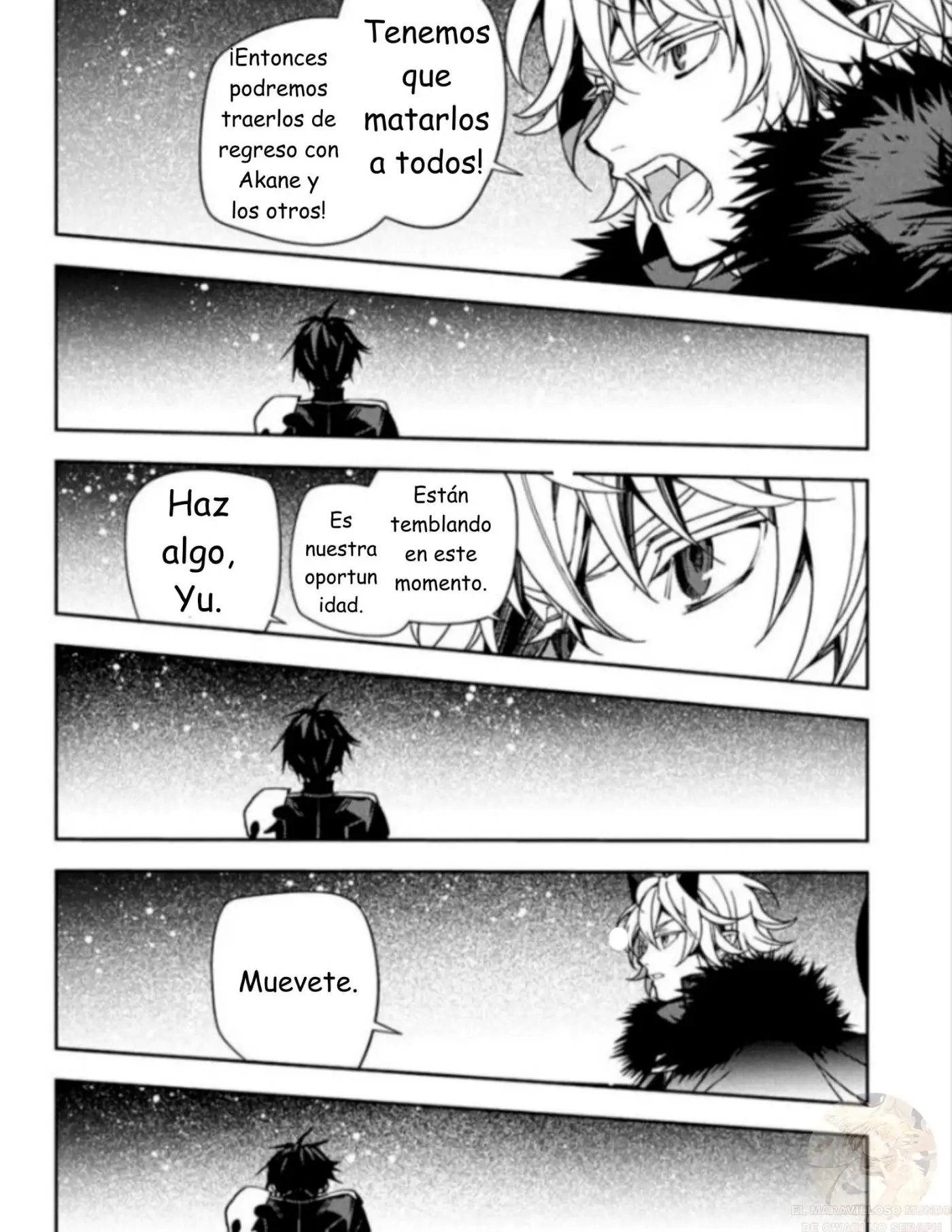 Owari No Seraph capítulo 157, página 40