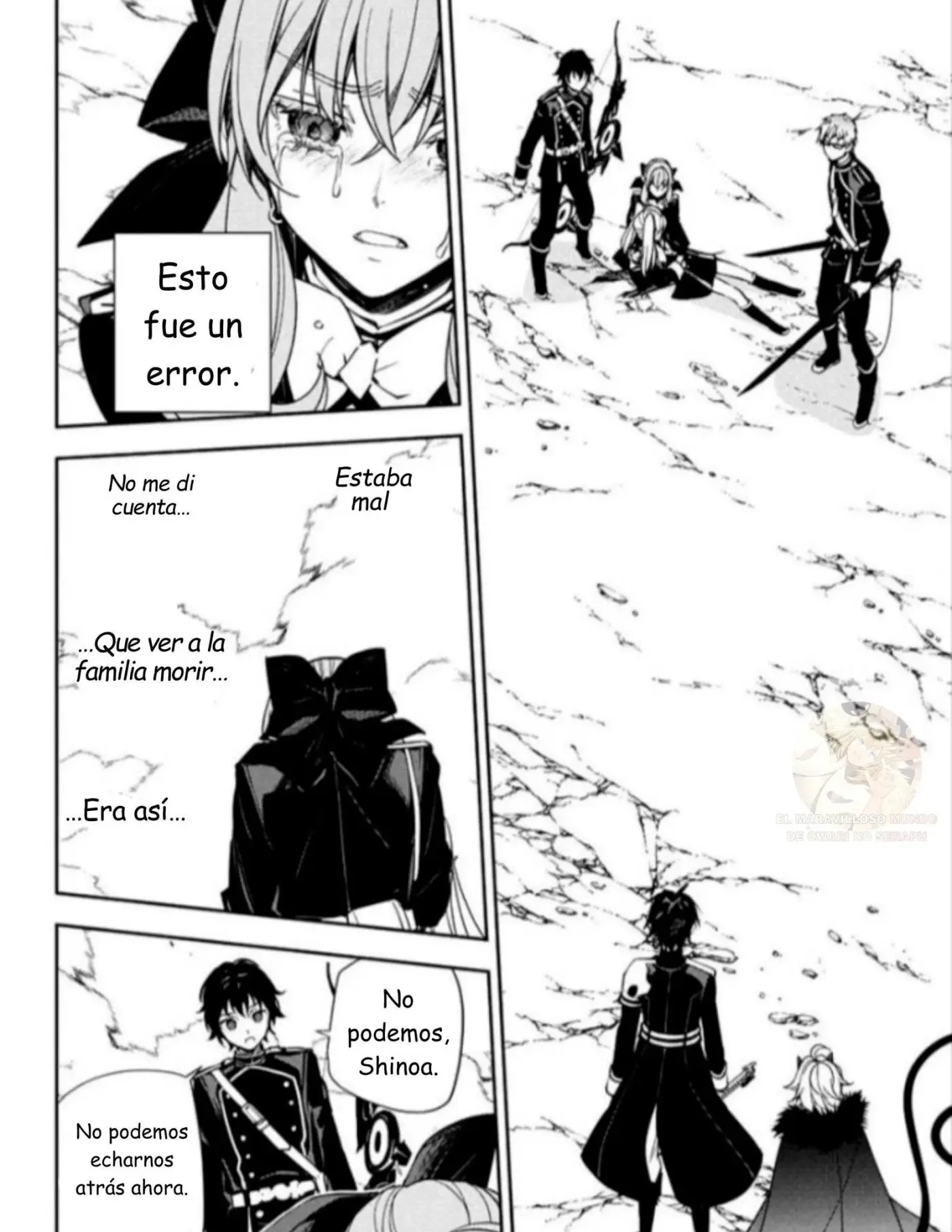 Owari No Seraph capítulo 157, página 42