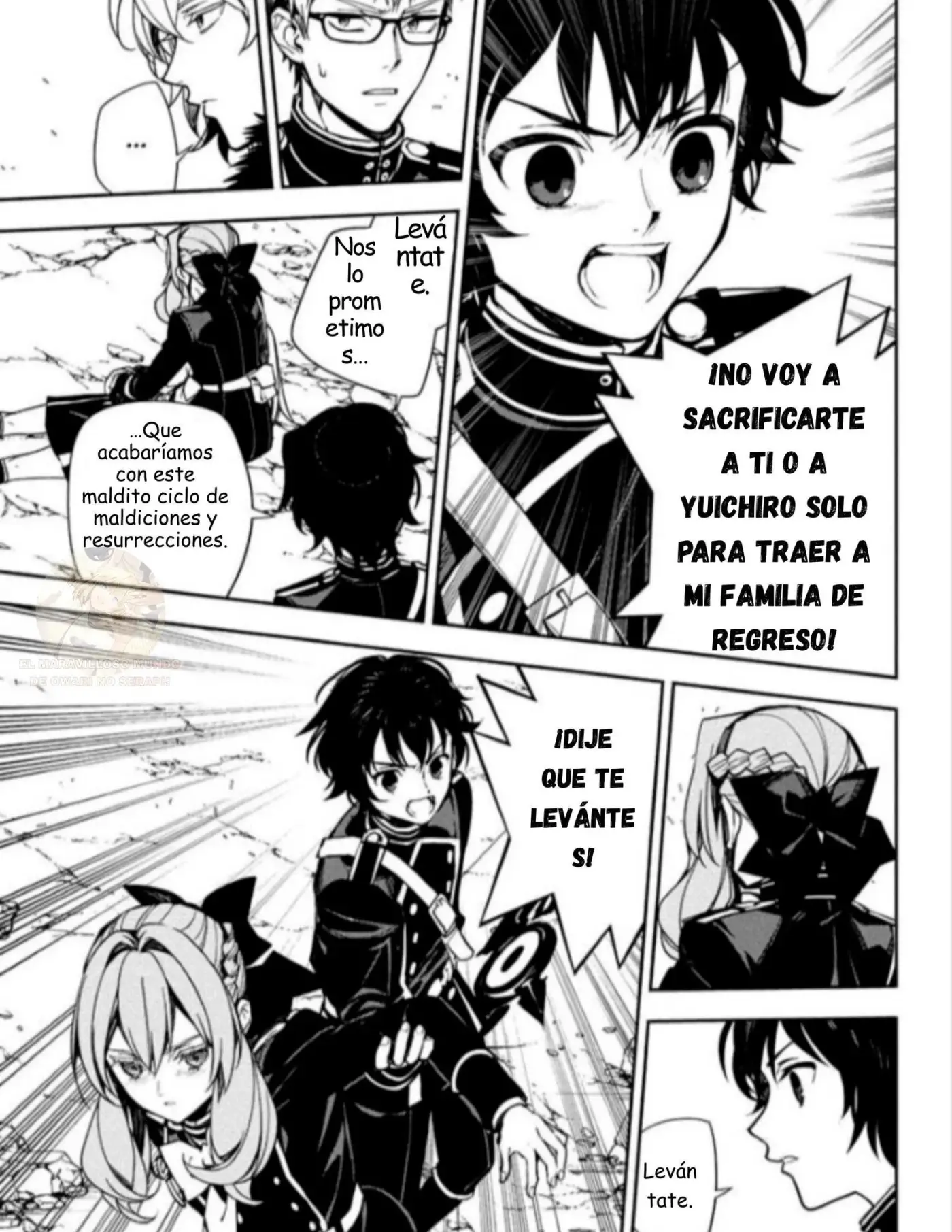 Owari No Seraph capítulo 157, página 43