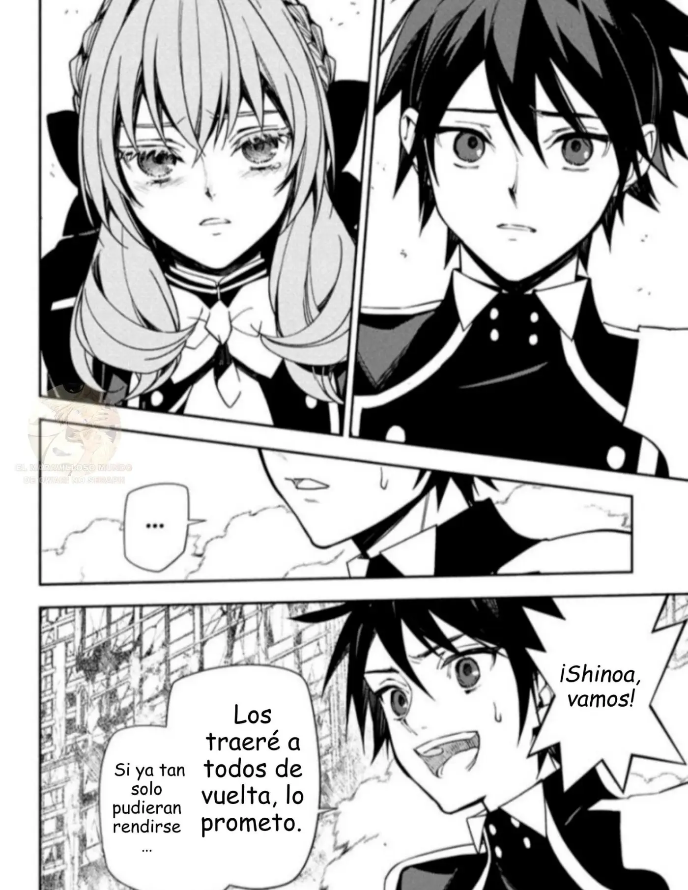 Owari No Seraph capítulo 157, página 44
