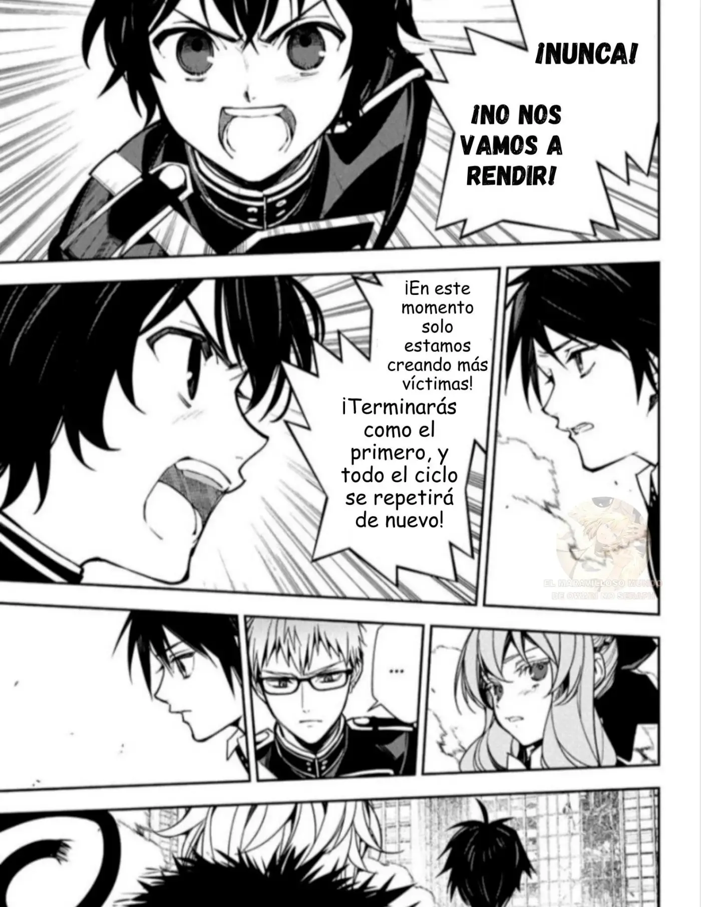Owari No Seraph capítulo 157, página 45