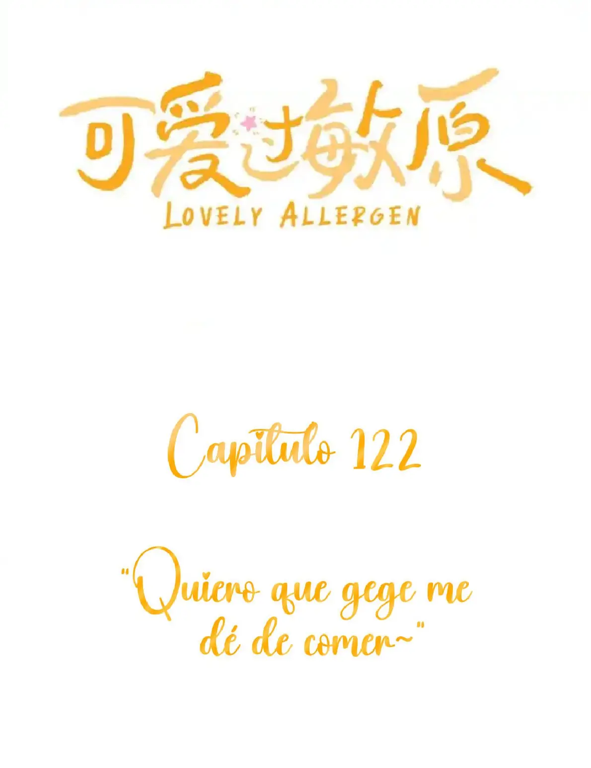 Preciosos Alérgenos capítulo 122, página 4