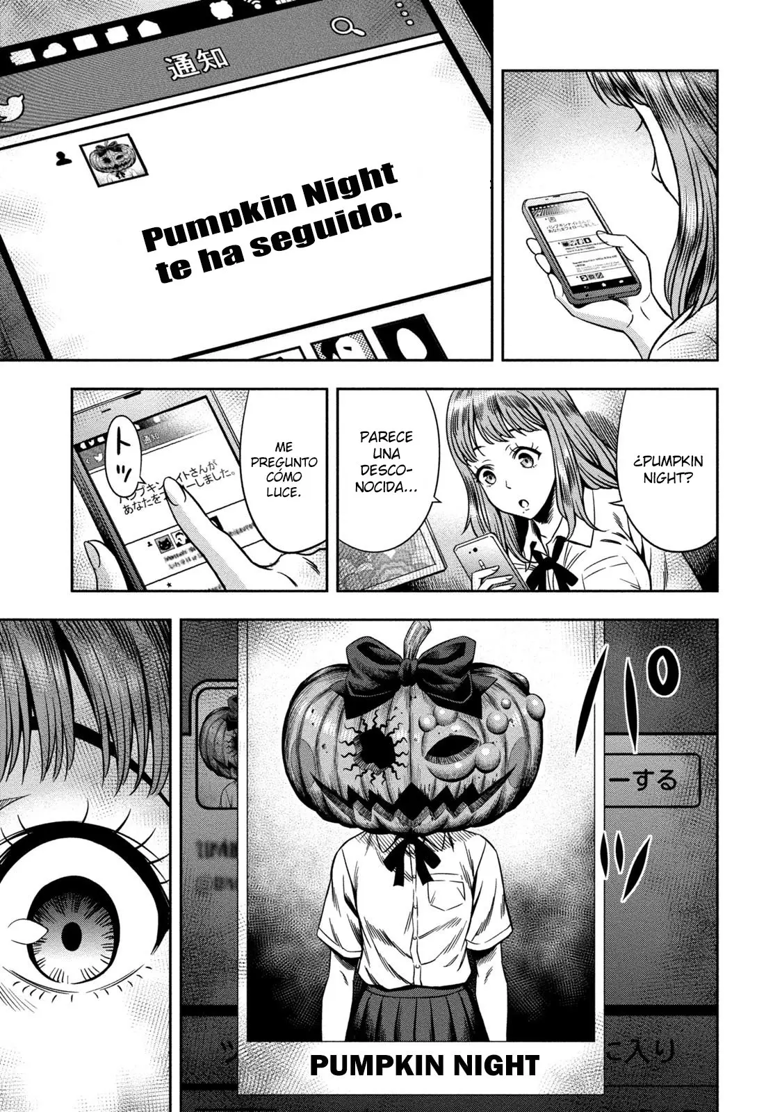 Pumpkin Night capítulo 1, página 8