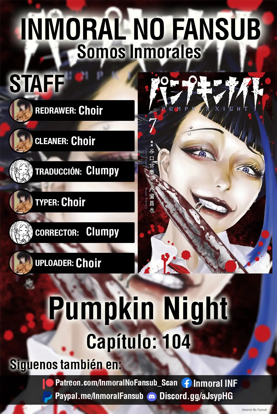 Pumpkin Night capítulo 104, página 5