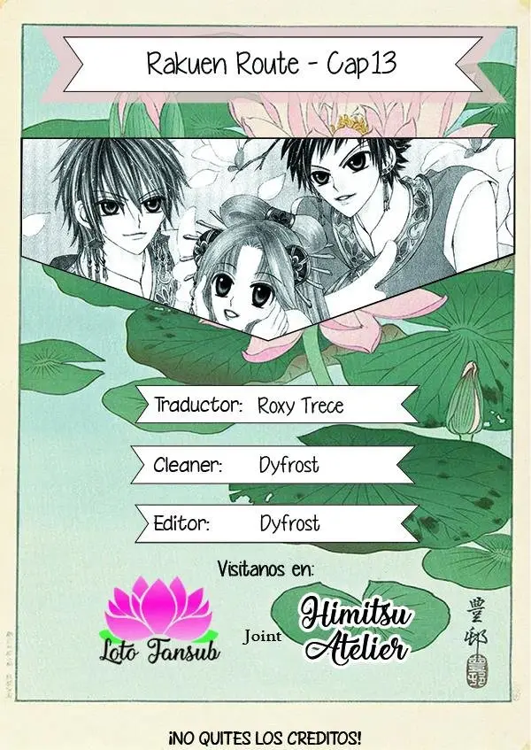 Rakuen Route capítulo 13, página 1
