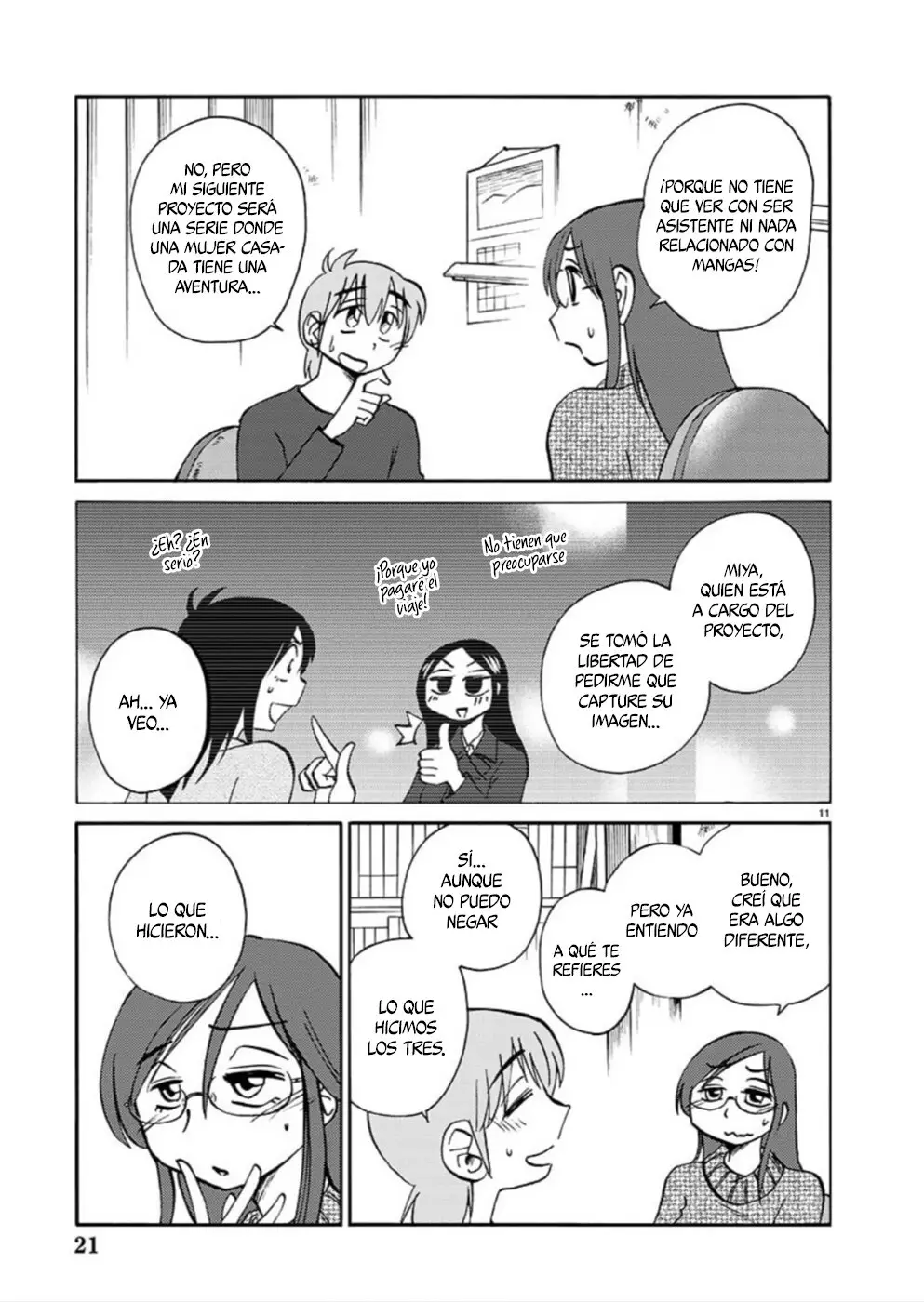 Rakujitsu No Pathos capítulo 100, página 11