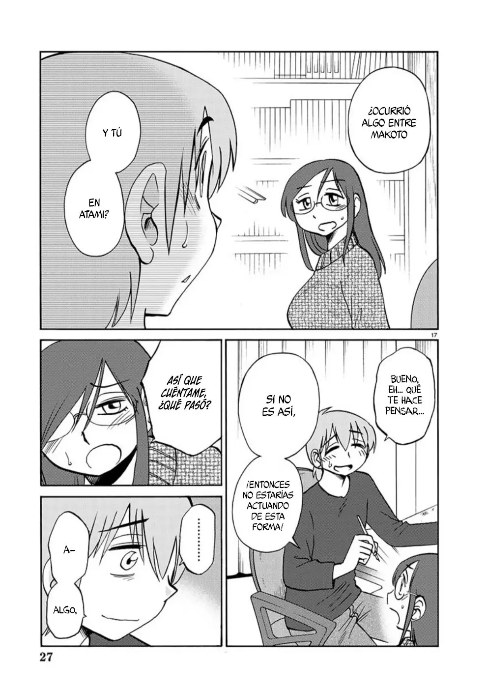 Rakujitsu No Pathos capítulo 100, página 17