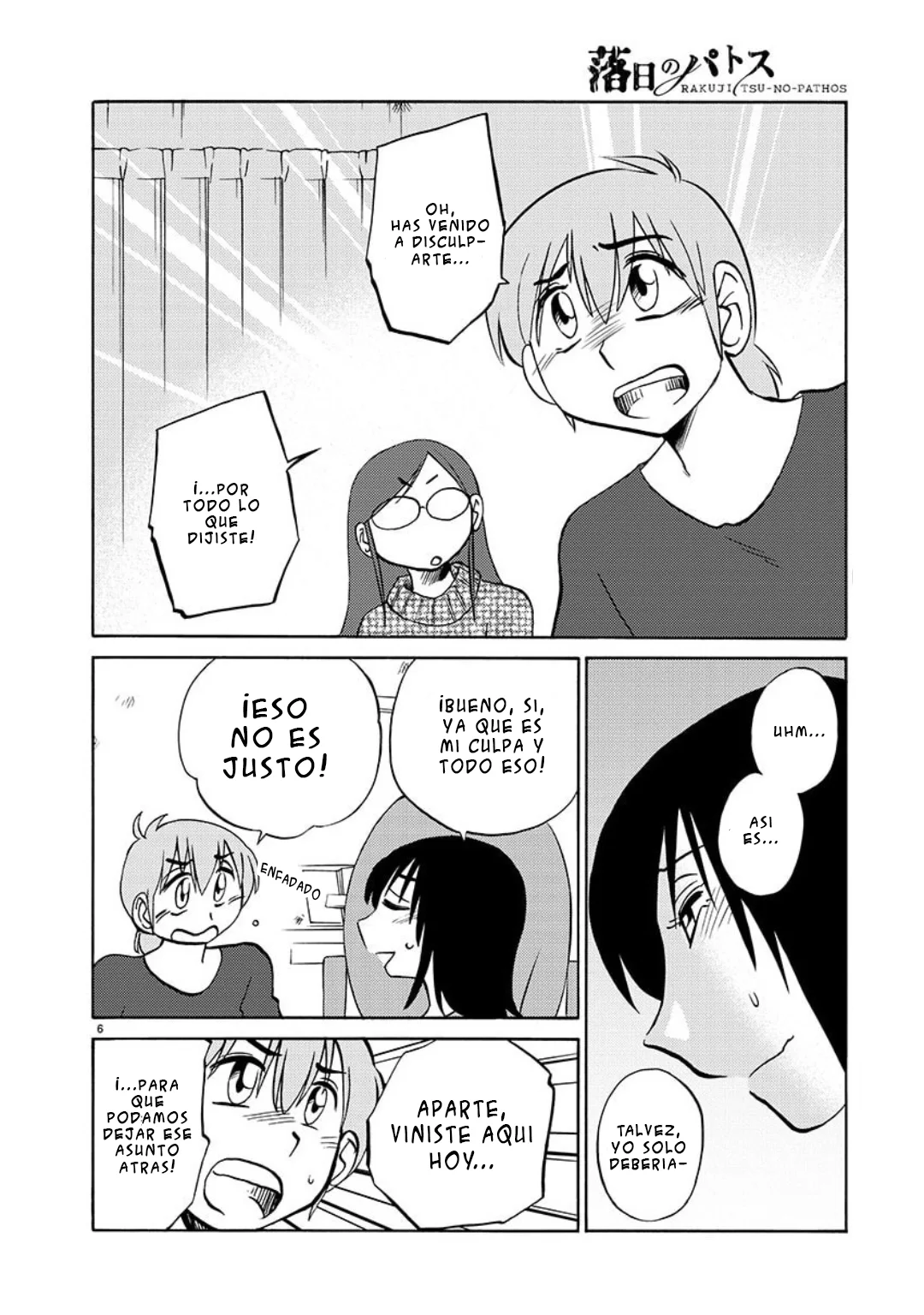 Rakujitsu No Pathos capítulo 101, página 7