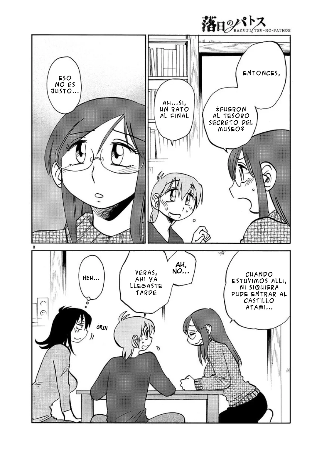 Rakujitsu No Pathos capítulo 101, página 9
