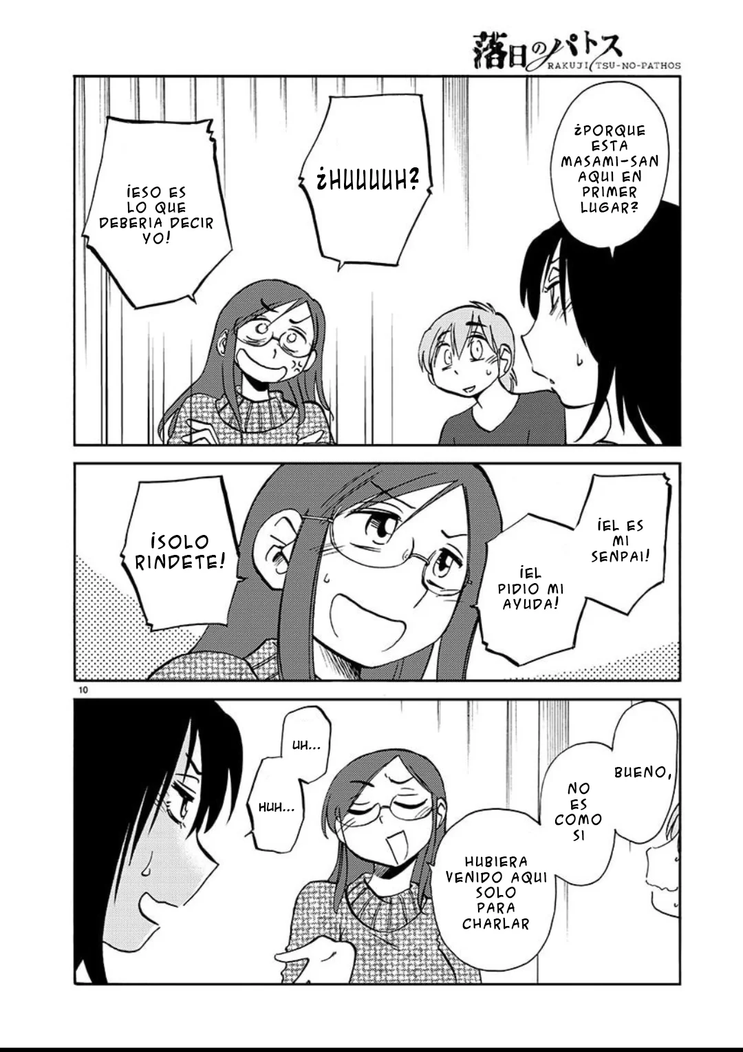 Rakujitsu No Pathos capítulo 101, página 11