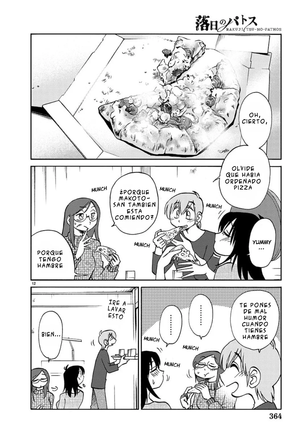 Rakujitsu No Pathos capítulo 101, página 13