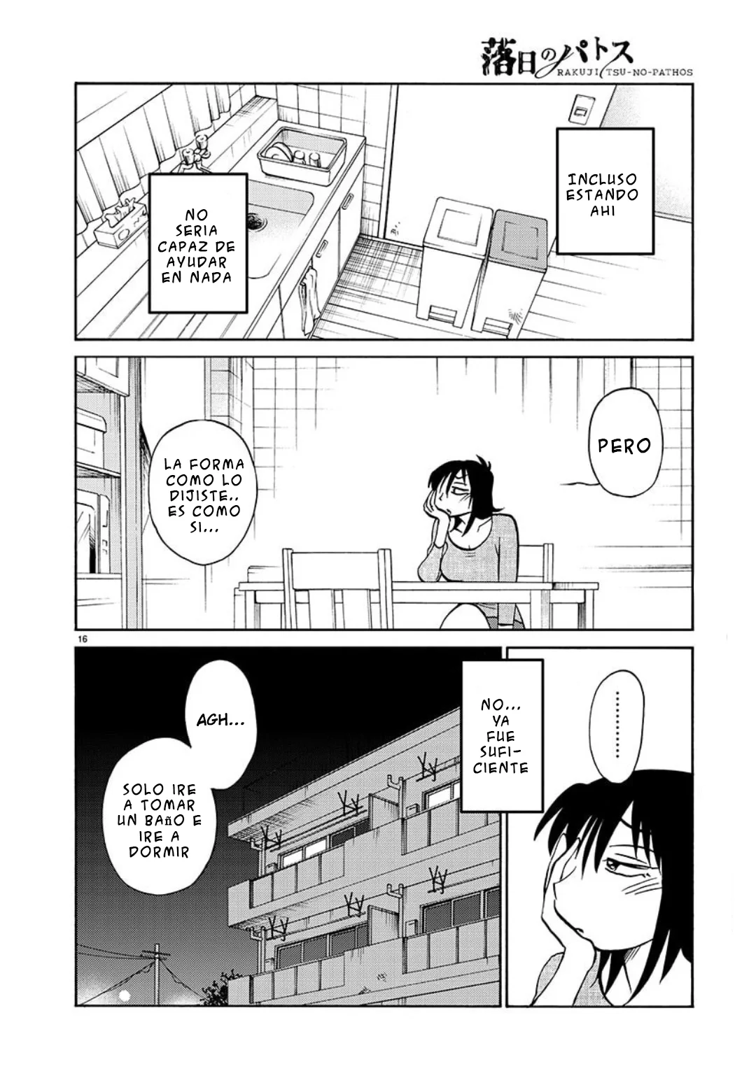 Rakujitsu No Pathos capítulo 101, página 17