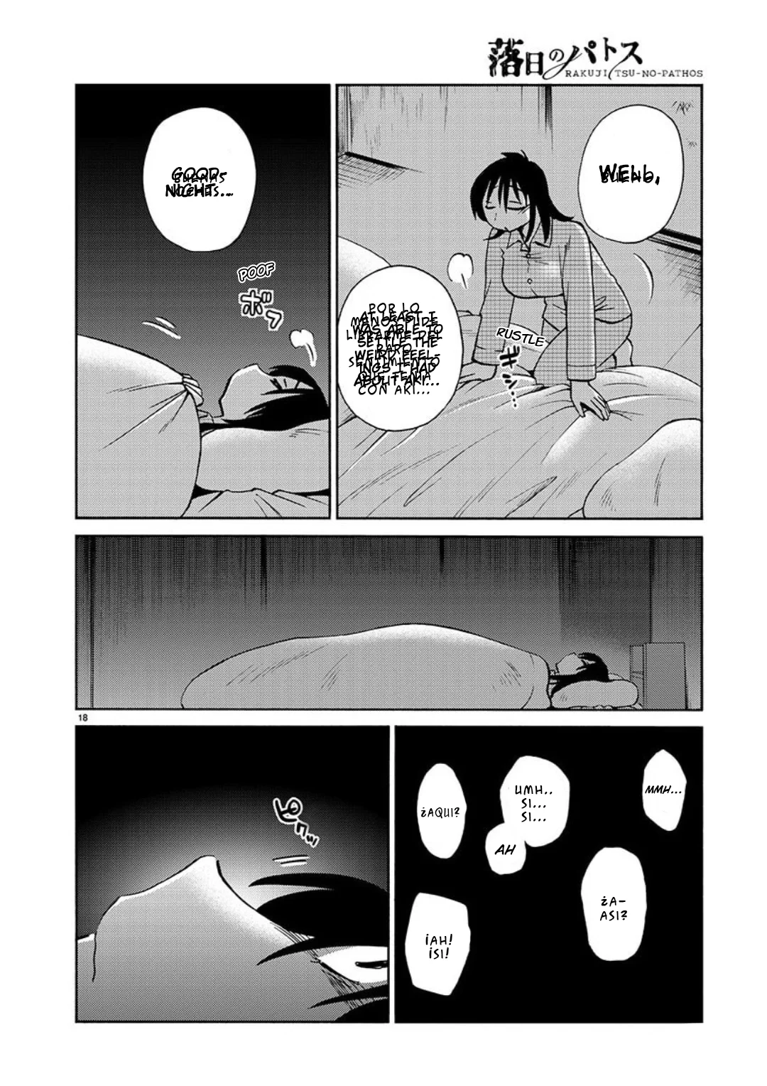 Rakujitsu No Pathos capítulo 101, página 19