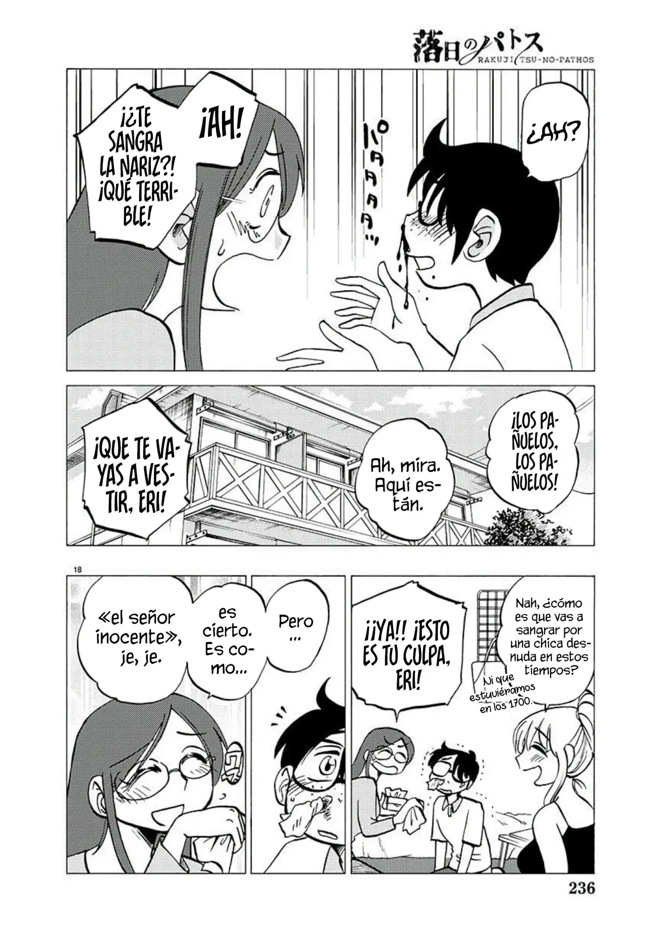 Rakujitsu No Pathos capítulo 103, página 21