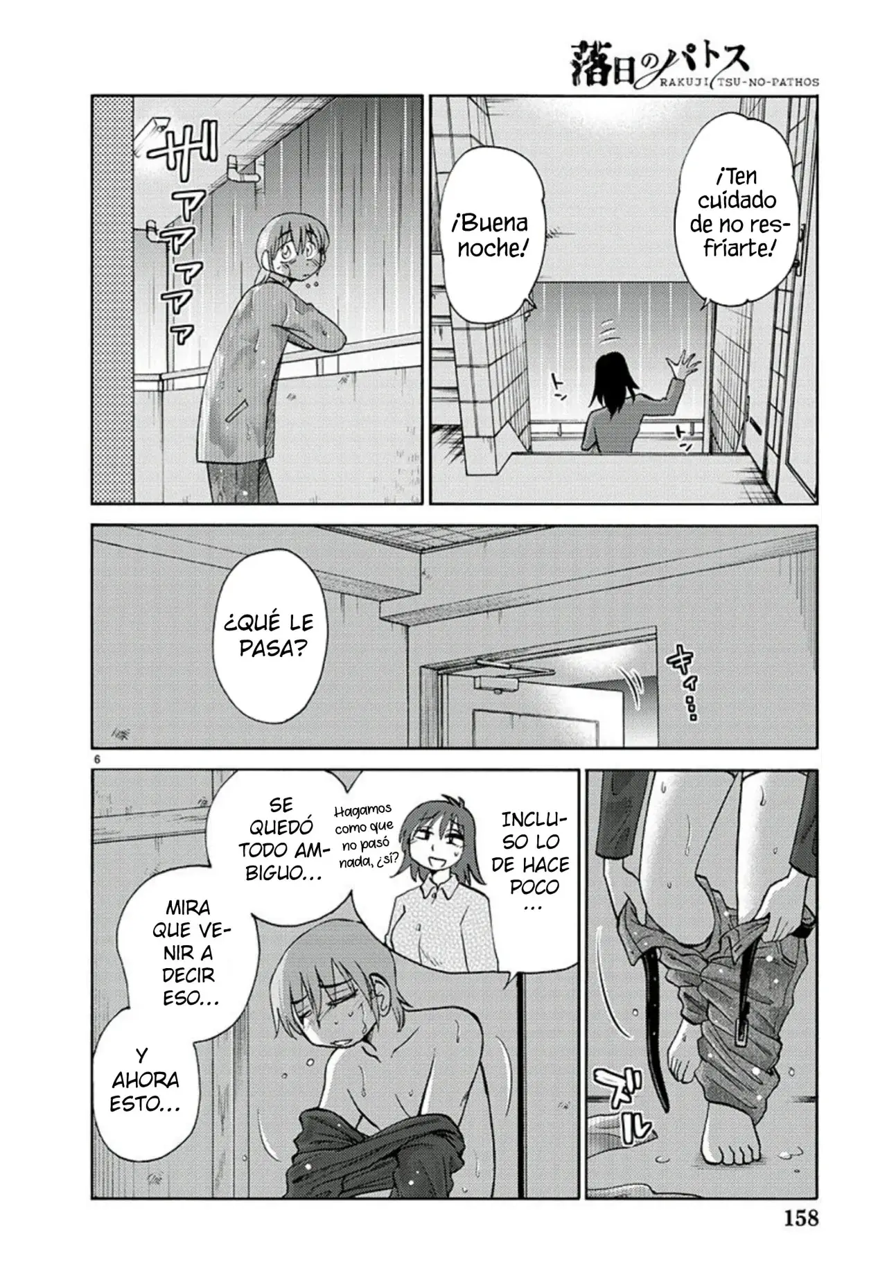 Rakujitsu No Pathos capítulo 104, página 8