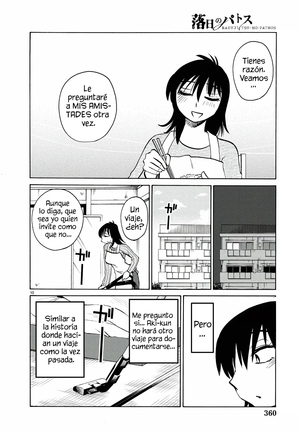 Rakujitsu No Pathos capítulo 105, página 12