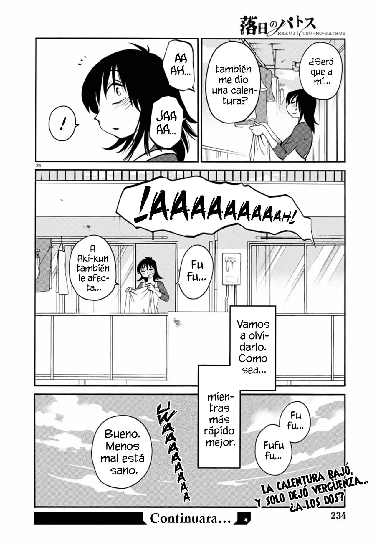 Rakujitsu No Pathos capítulo 106, página 26