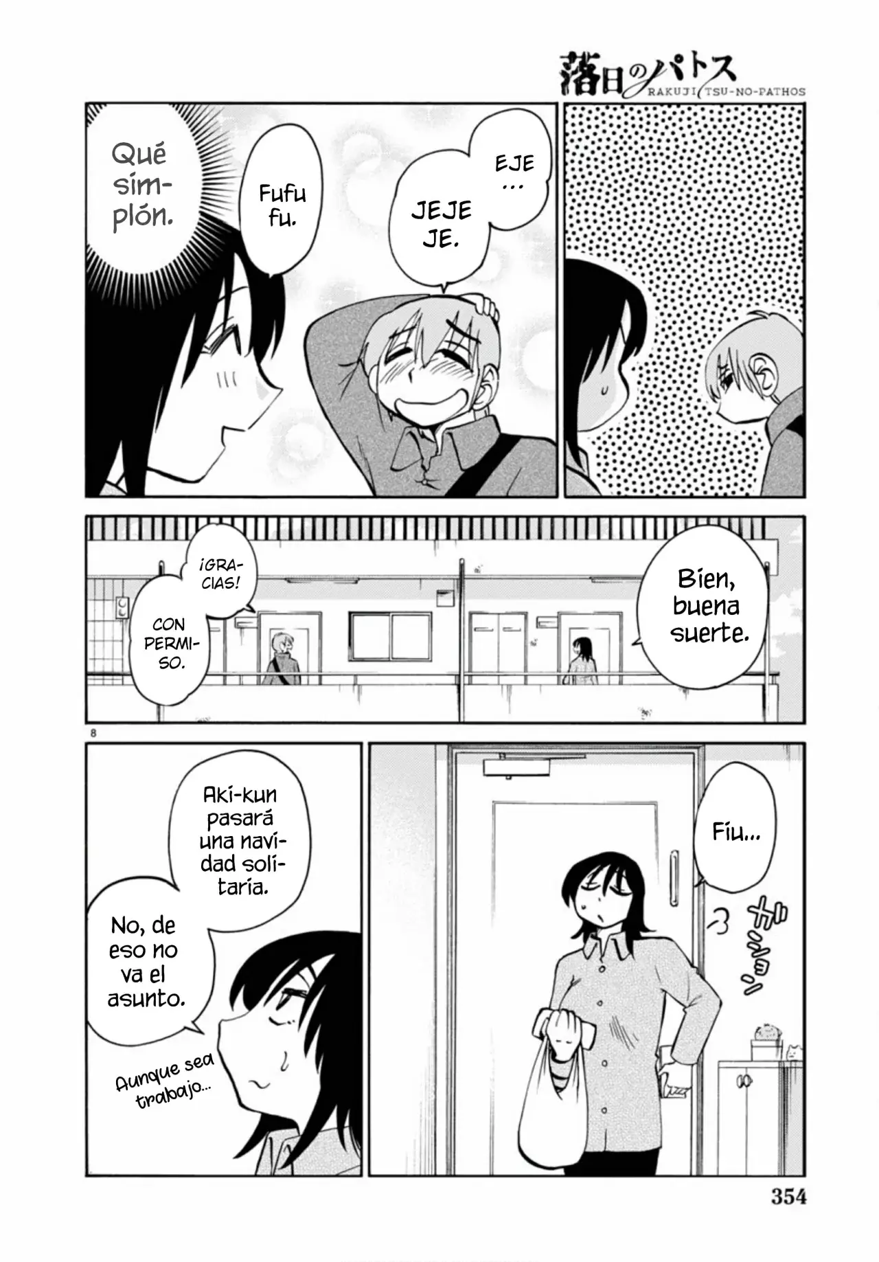 Rakujitsu No Pathos capítulo 108, página 10