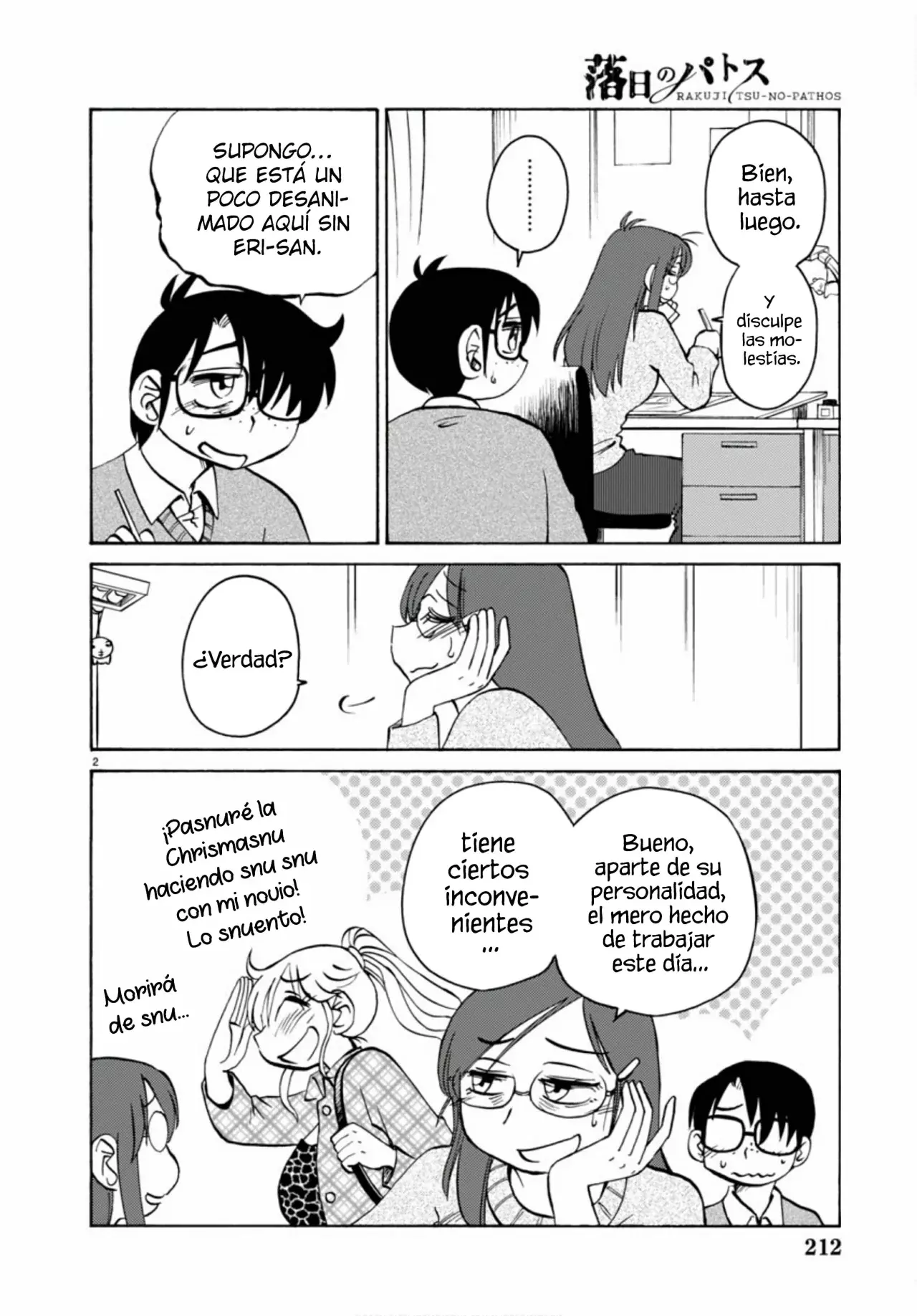 Rakujitsu No Pathos capítulo 109, página 5
