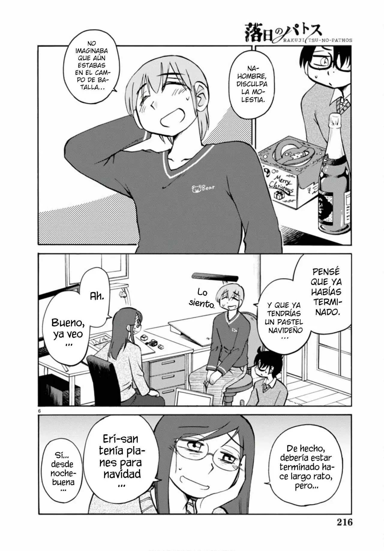 Rakujitsu No Pathos capítulo 109, página 9