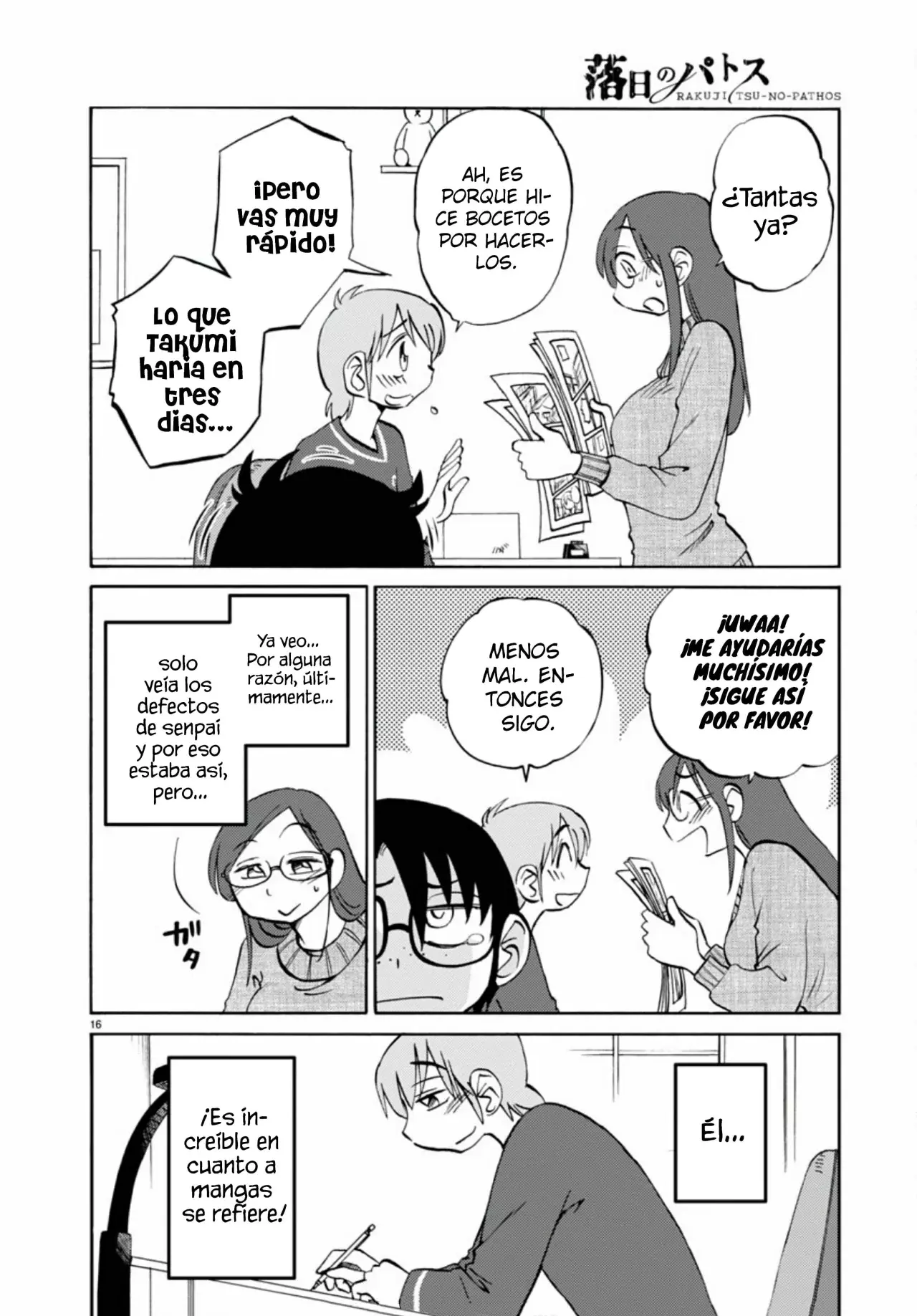 Rakujitsu No Pathos capítulo 109, página 19