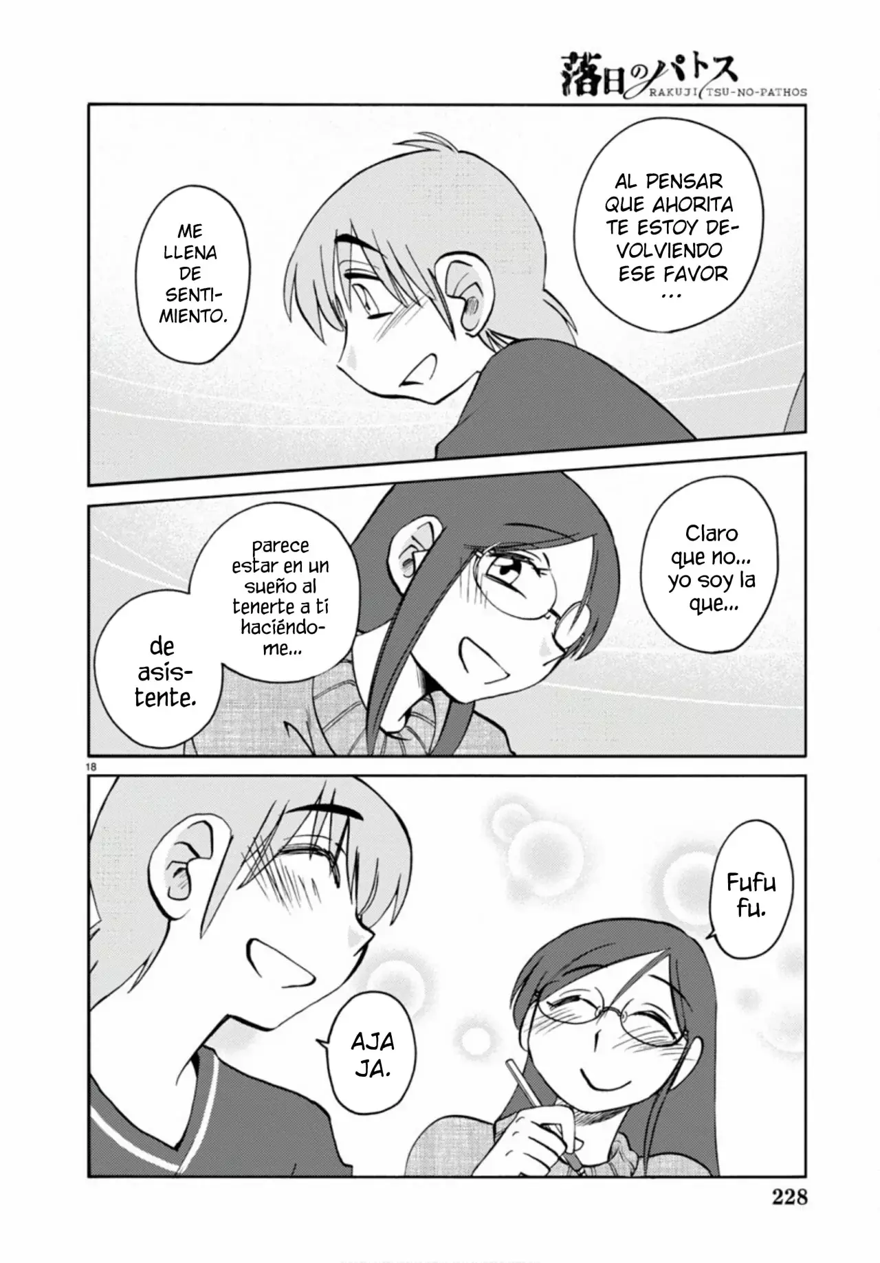 Rakujitsu No Pathos capítulo 109, página 21