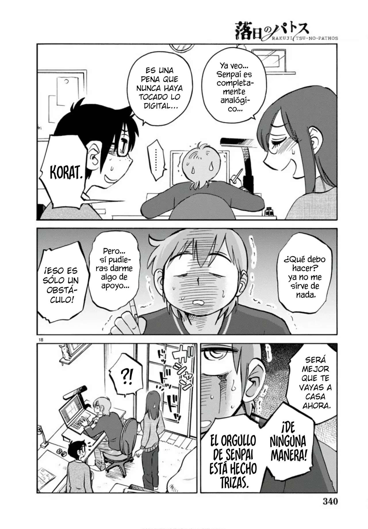 Rakujitsu No Pathos capítulo 110, página 20