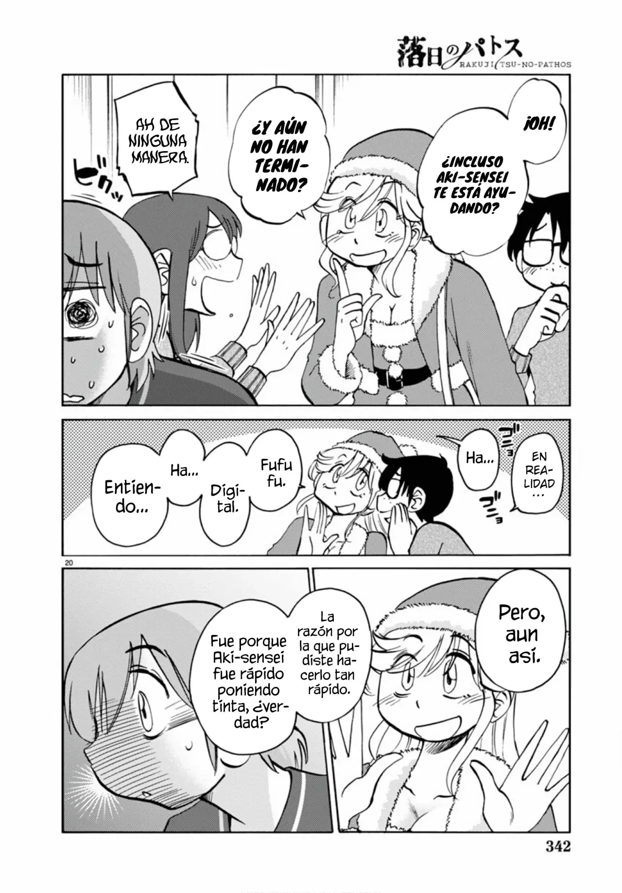 Rakujitsu No Pathos capítulo 110, página 22