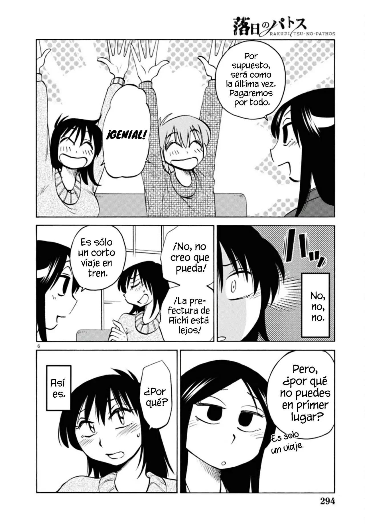 Rakujitsu No Pathos capítulo 111, página 8