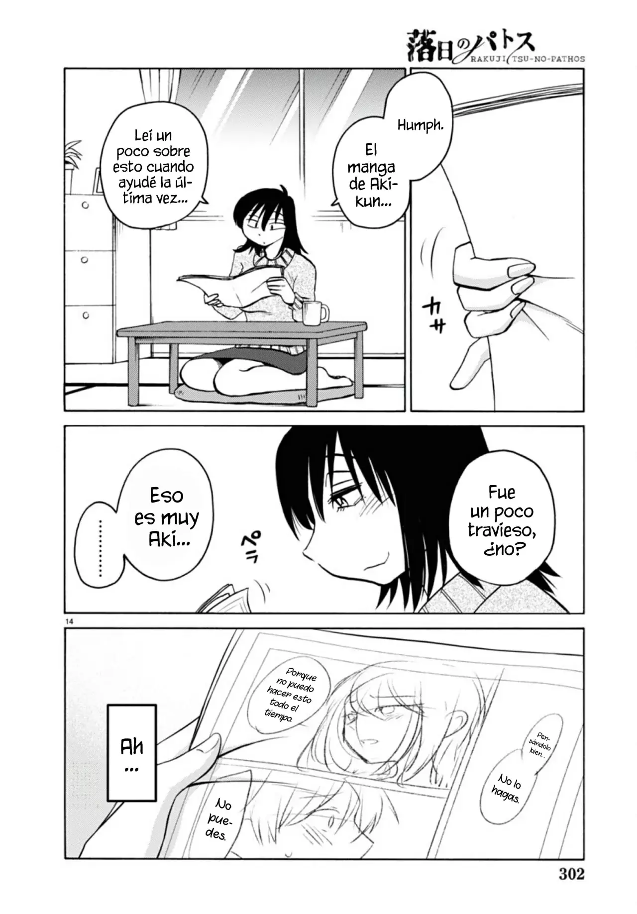 Rakujitsu No Pathos capítulo 111, página 16