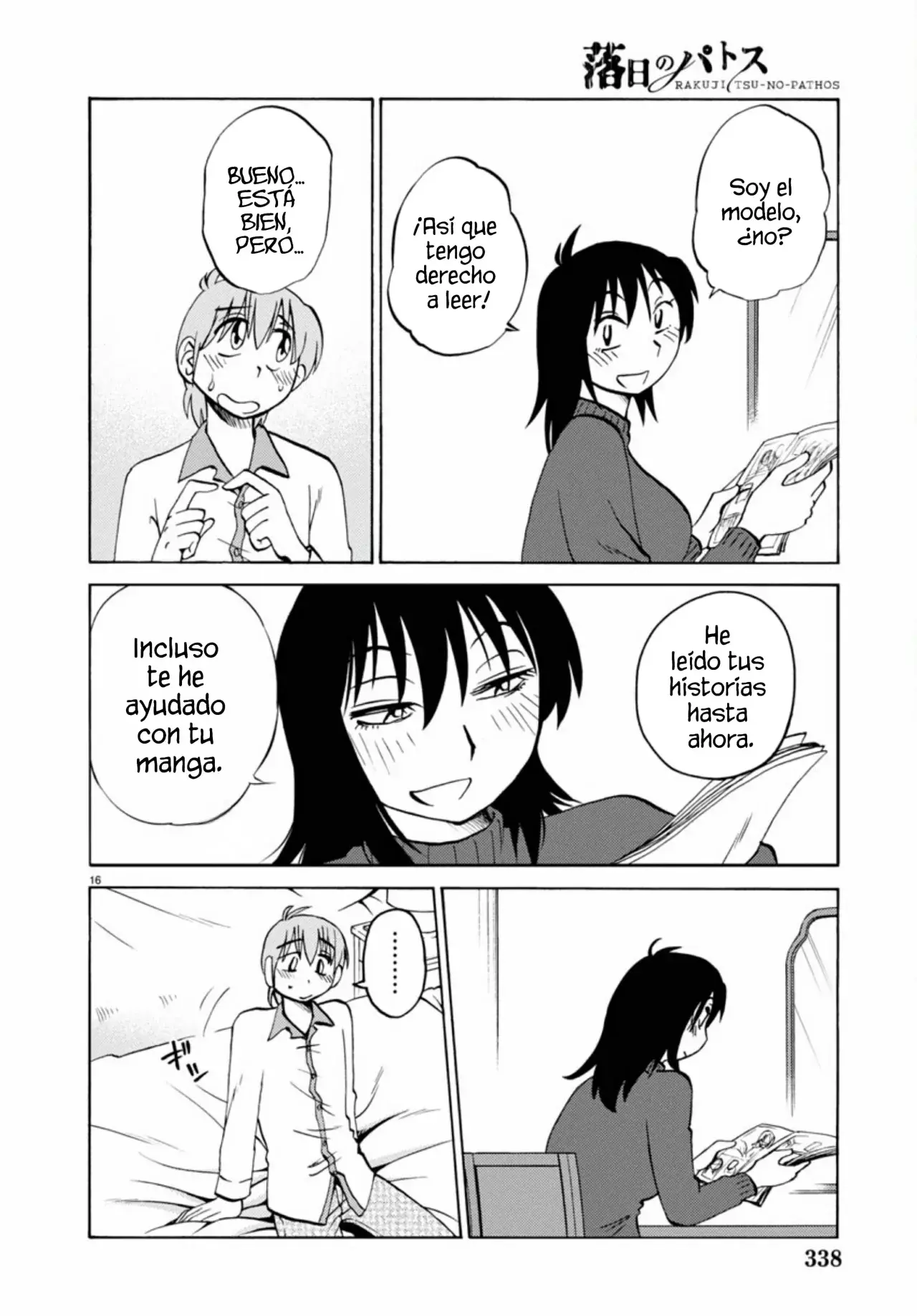 Rakujitsu No Pathos capítulo 113, página 18