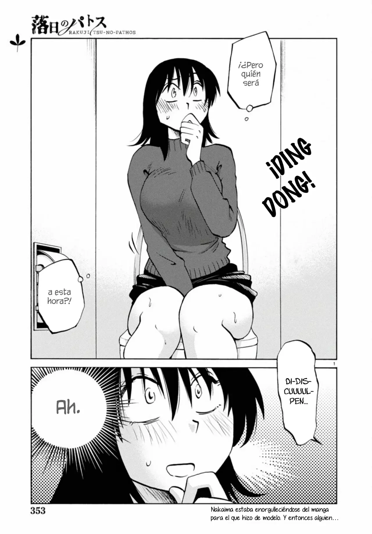 Rakujitsu No Pathos capítulo 114, página 3