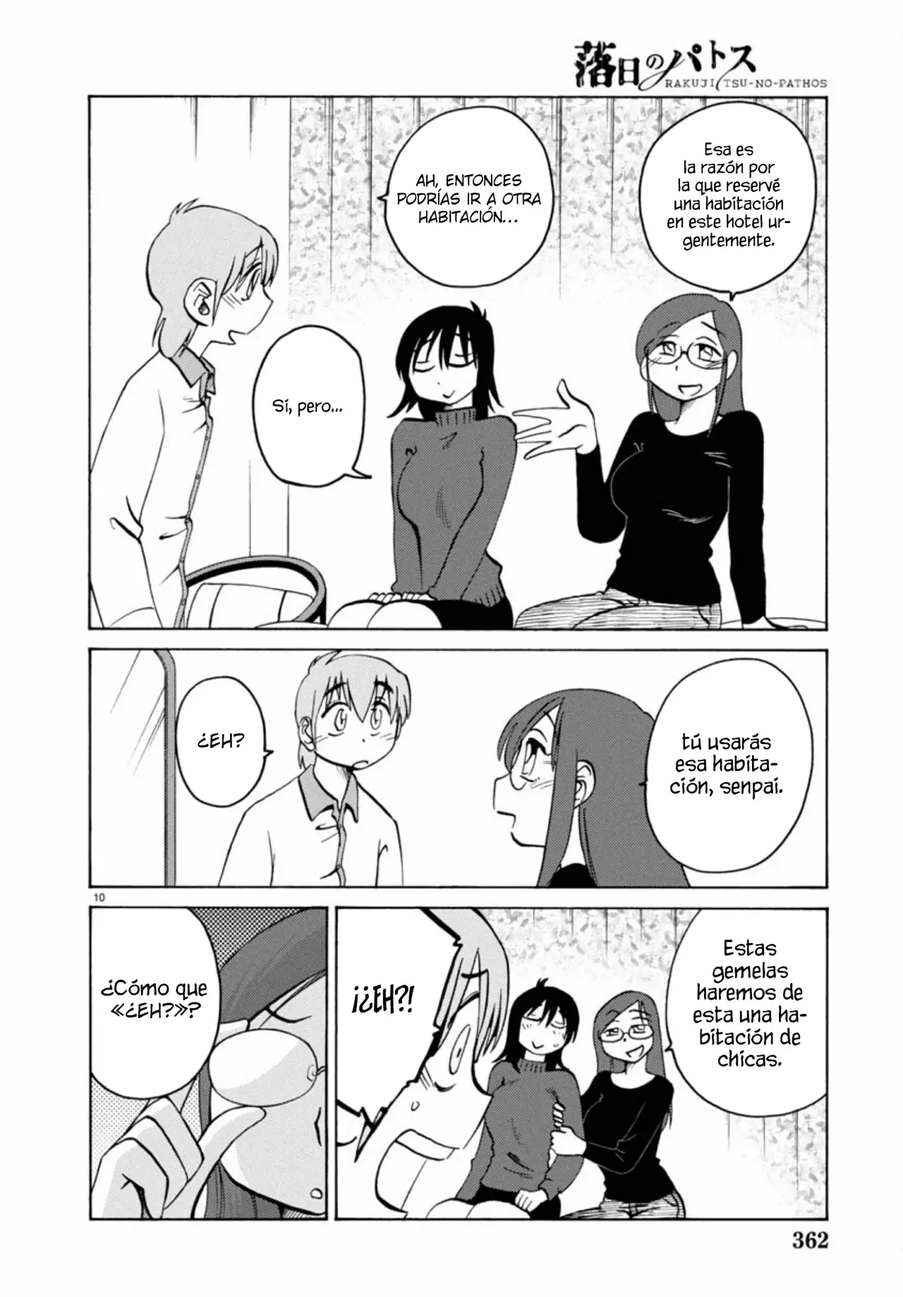 Rakujitsu No Pathos capítulo 114, página 12
