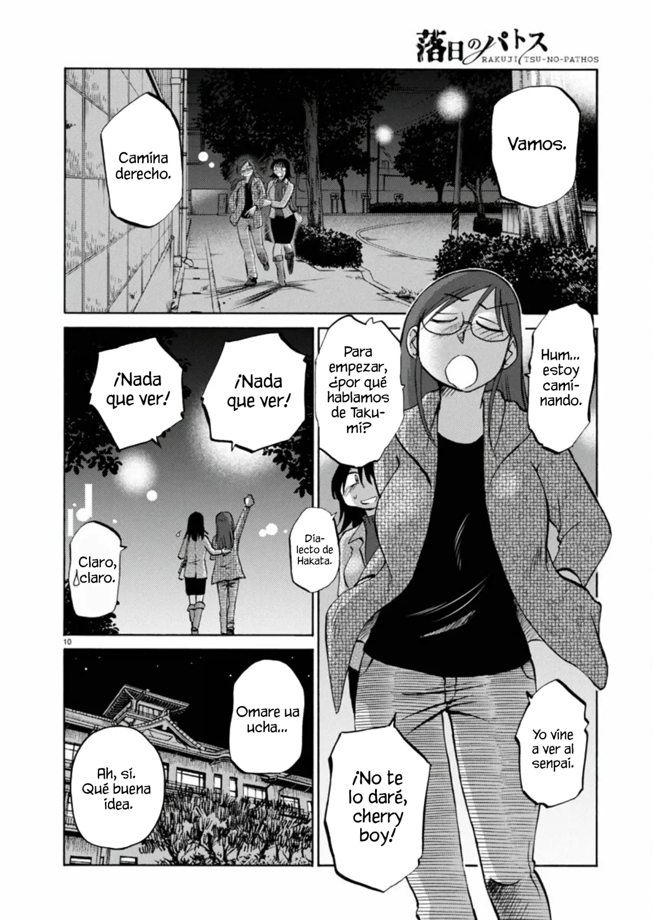 Rakujitsu No Pathos capítulo 115, página 12
