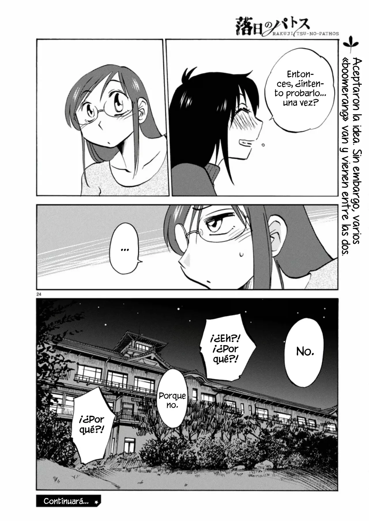 Rakujitsu No Pathos capítulo 115, página 26