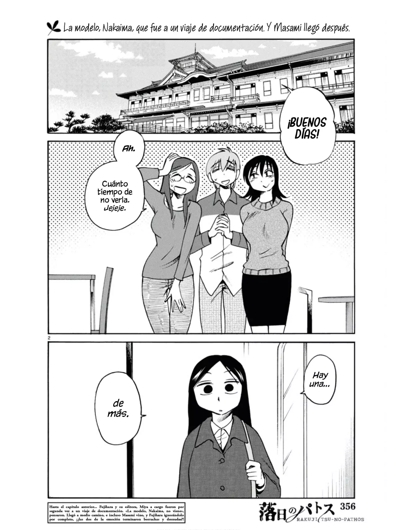 Rakujitsu No Pathos capítulo 116, página 4