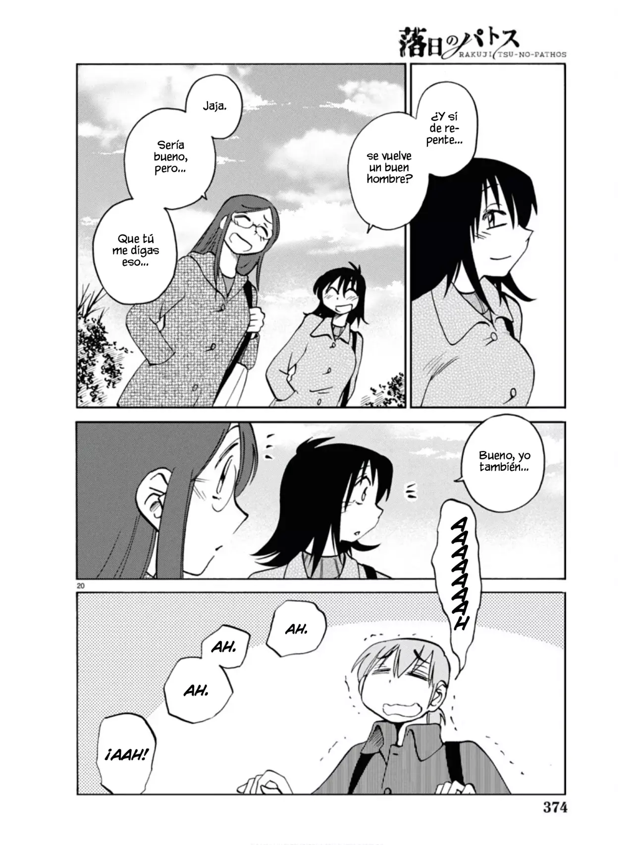 Rakujitsu No Pathos capítulo 116, página 22