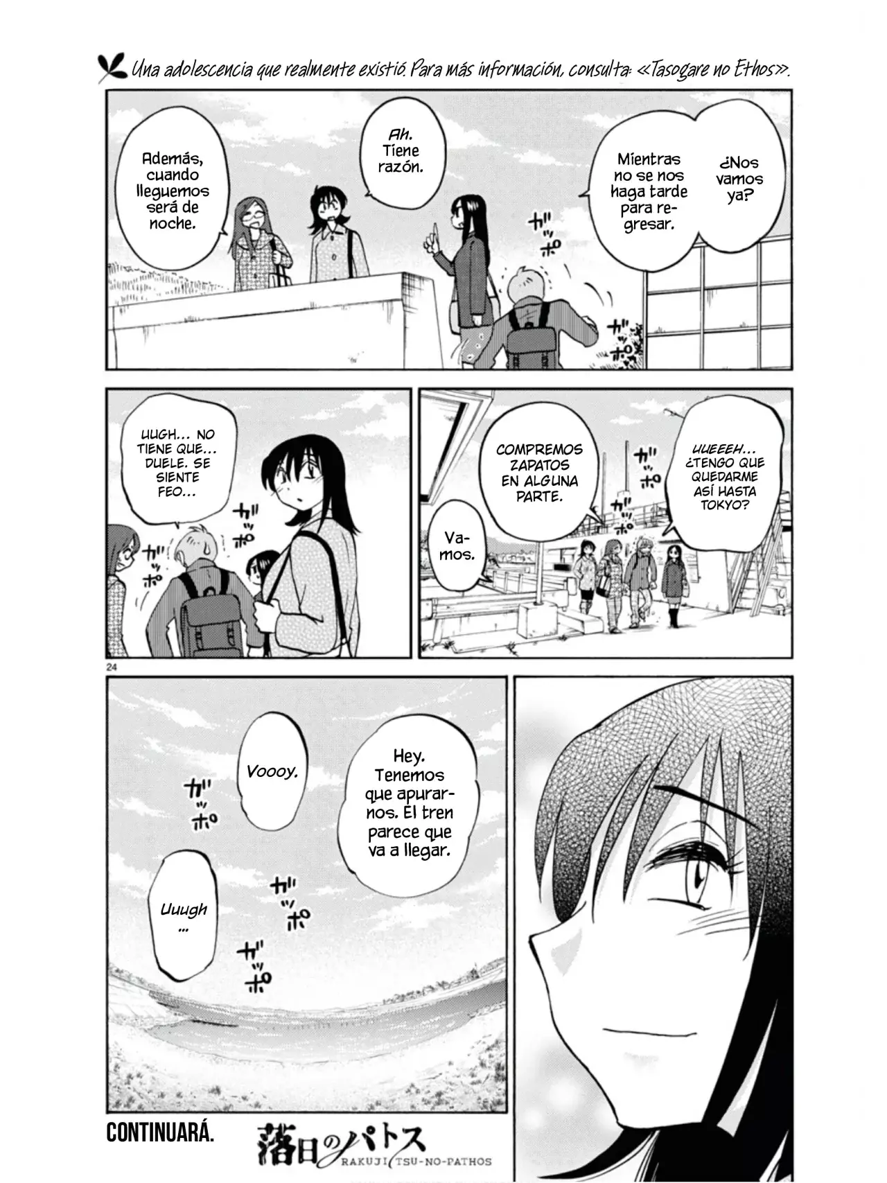 Rakujitsu No Pathos capítulo 116, página 26