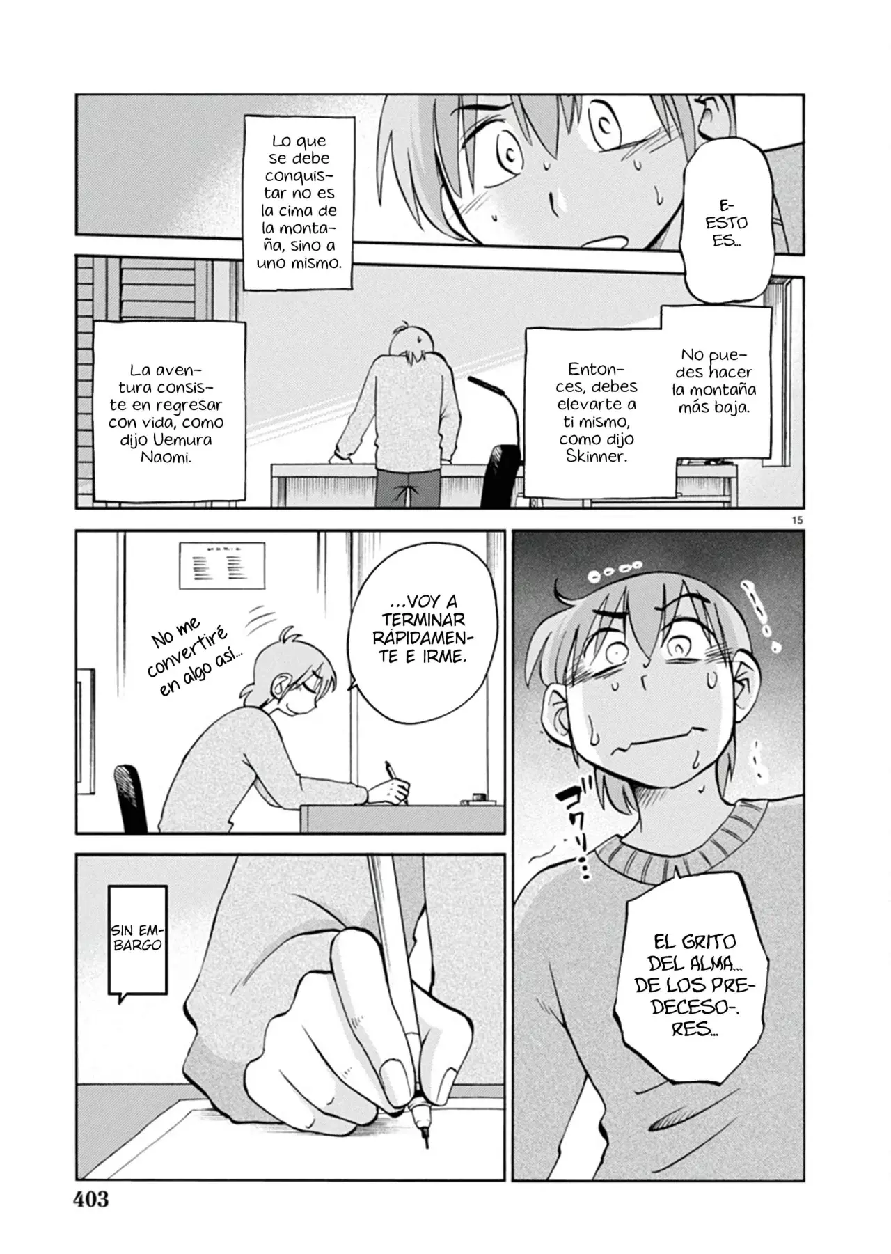 Rakujitsu No Pathos capítulo 117, página 18