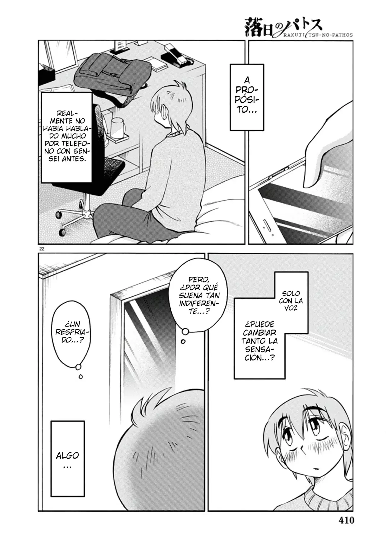 Rakujitsu No Pathos capítulo 117, página 25
