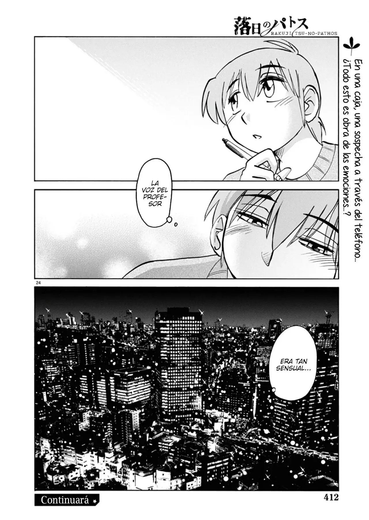 Rakujitsu No Pathos capítulo 117, página 27