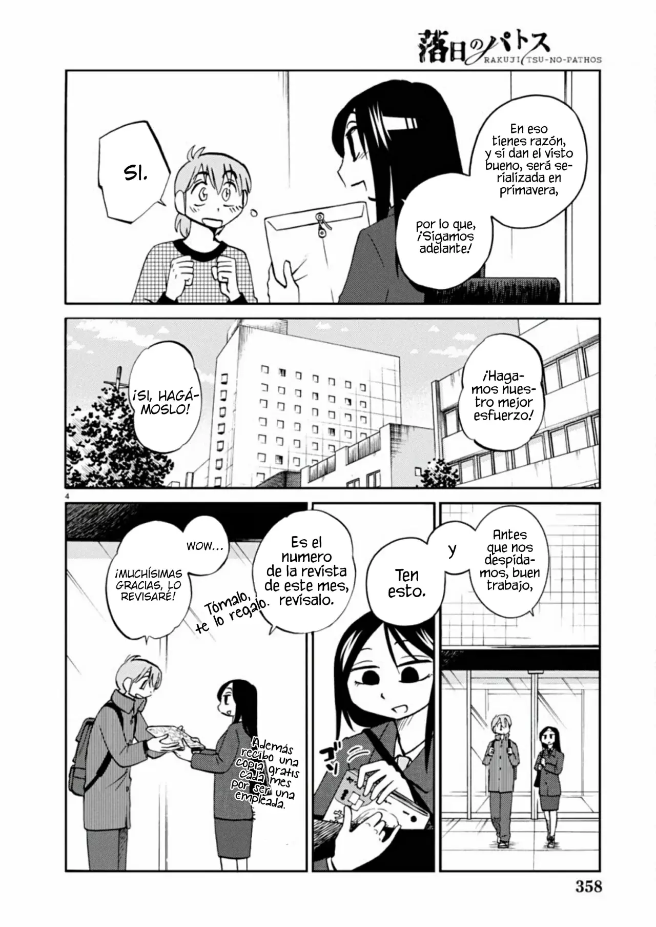 Rakujitsu No Pathos capítulo 119, página 6