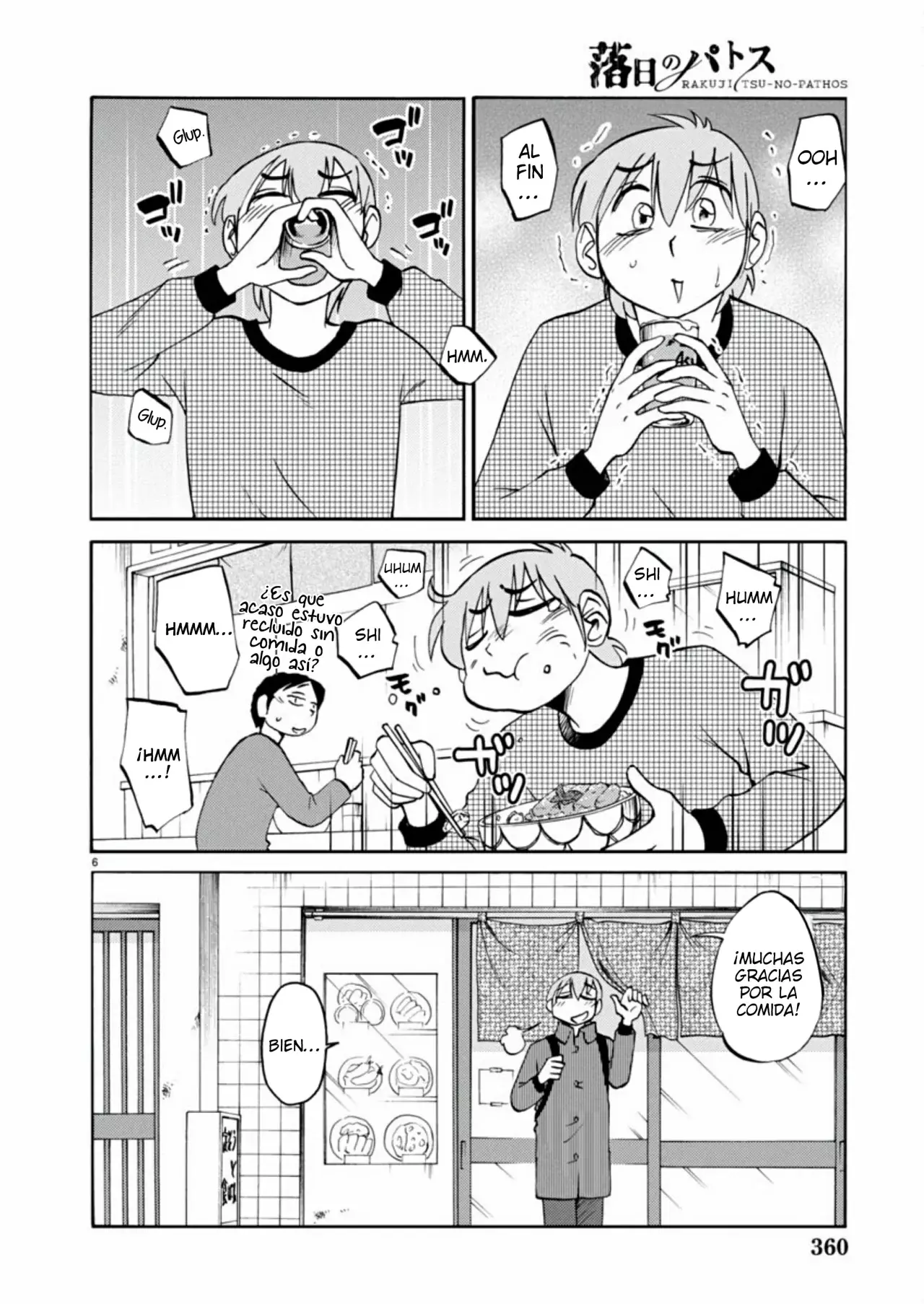 Rakujitsu No Pathos capítulo 119, página 8